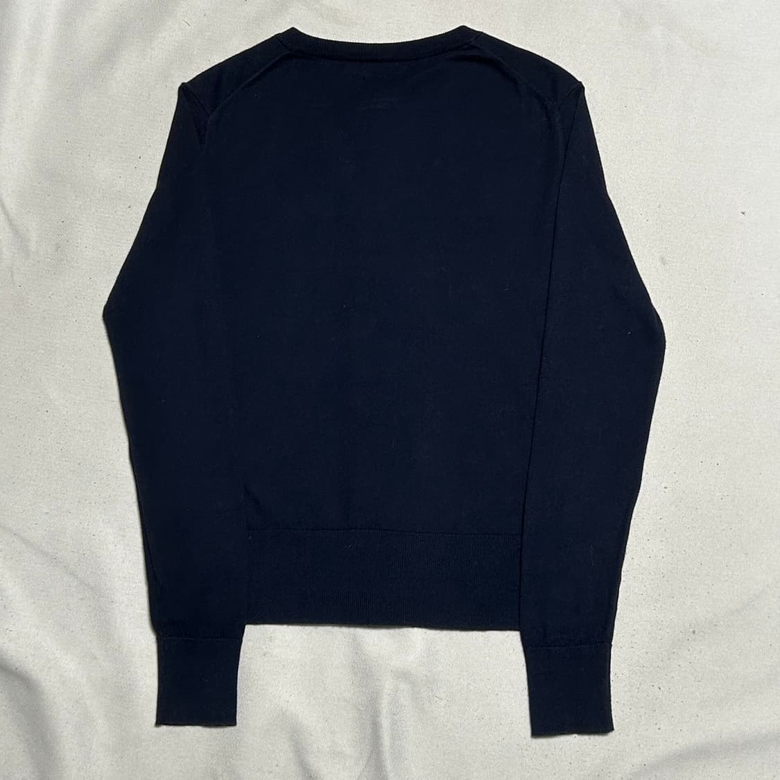 S 폴로랄프로렌 여성용 네이비 코튼 가디건 상품이미지3