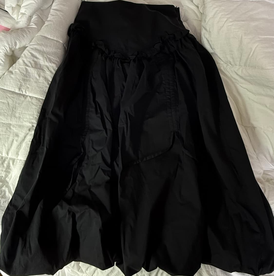 밀로우먼 벌룬 셔링 맥시 스커트 상품이미지3