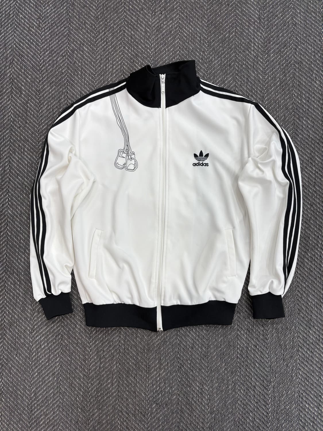 아디다스 무하마드 알리 화이트 트랙탑 져지 상품이미지4