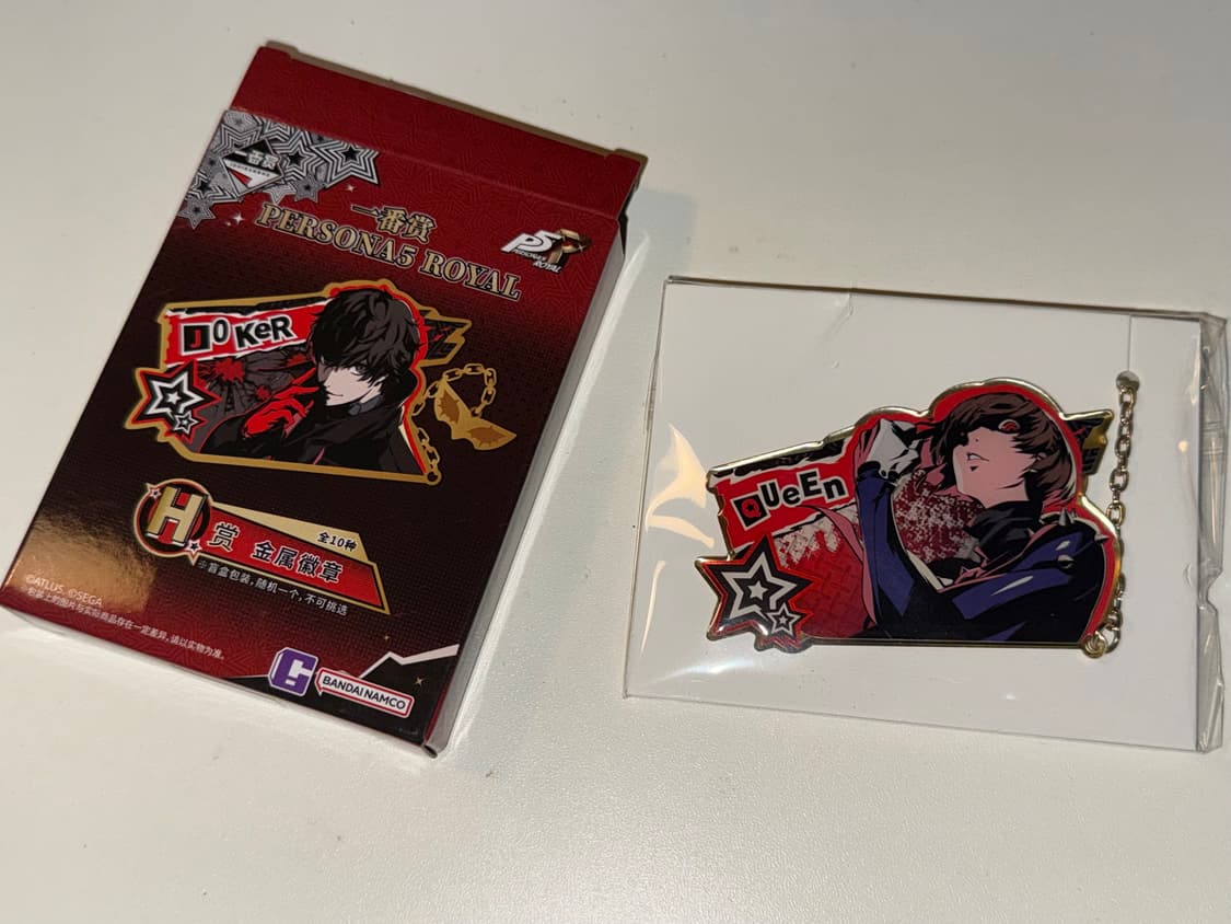 페르소나 5 로얄 퀸 니지마 마코토 뱃지 굿즈 상품이미지1