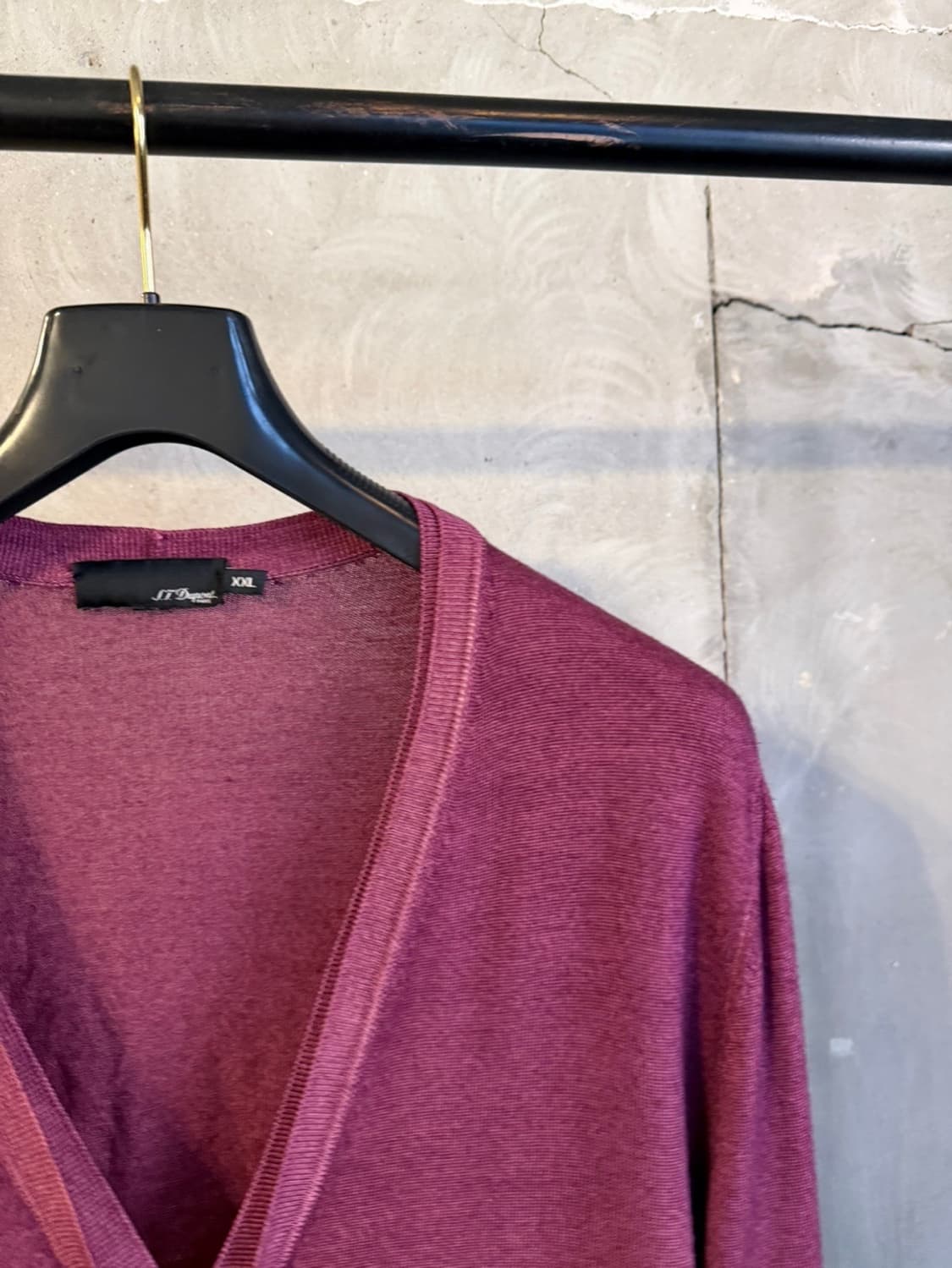 S.T.듀퐁 캐시미어 실크 가디건 100~105 상품이미지3