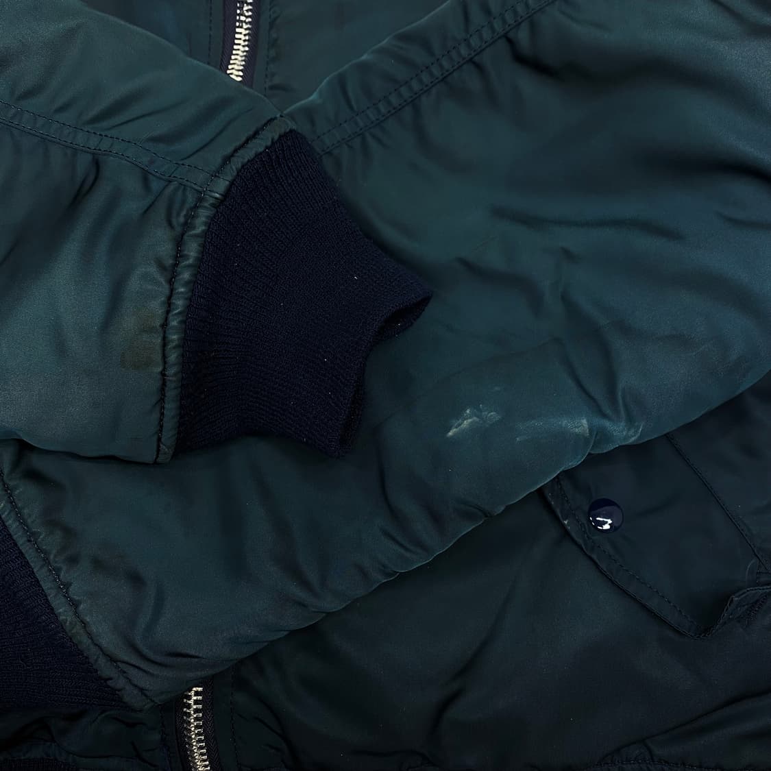 알파인더스트리 ma-1 항공점퍼 L  상품이미지9