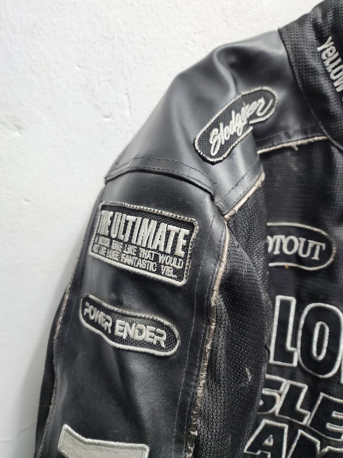 옐로우콘 보호구완비 BRP 블랙 레이싱 자켓 상품이미지3