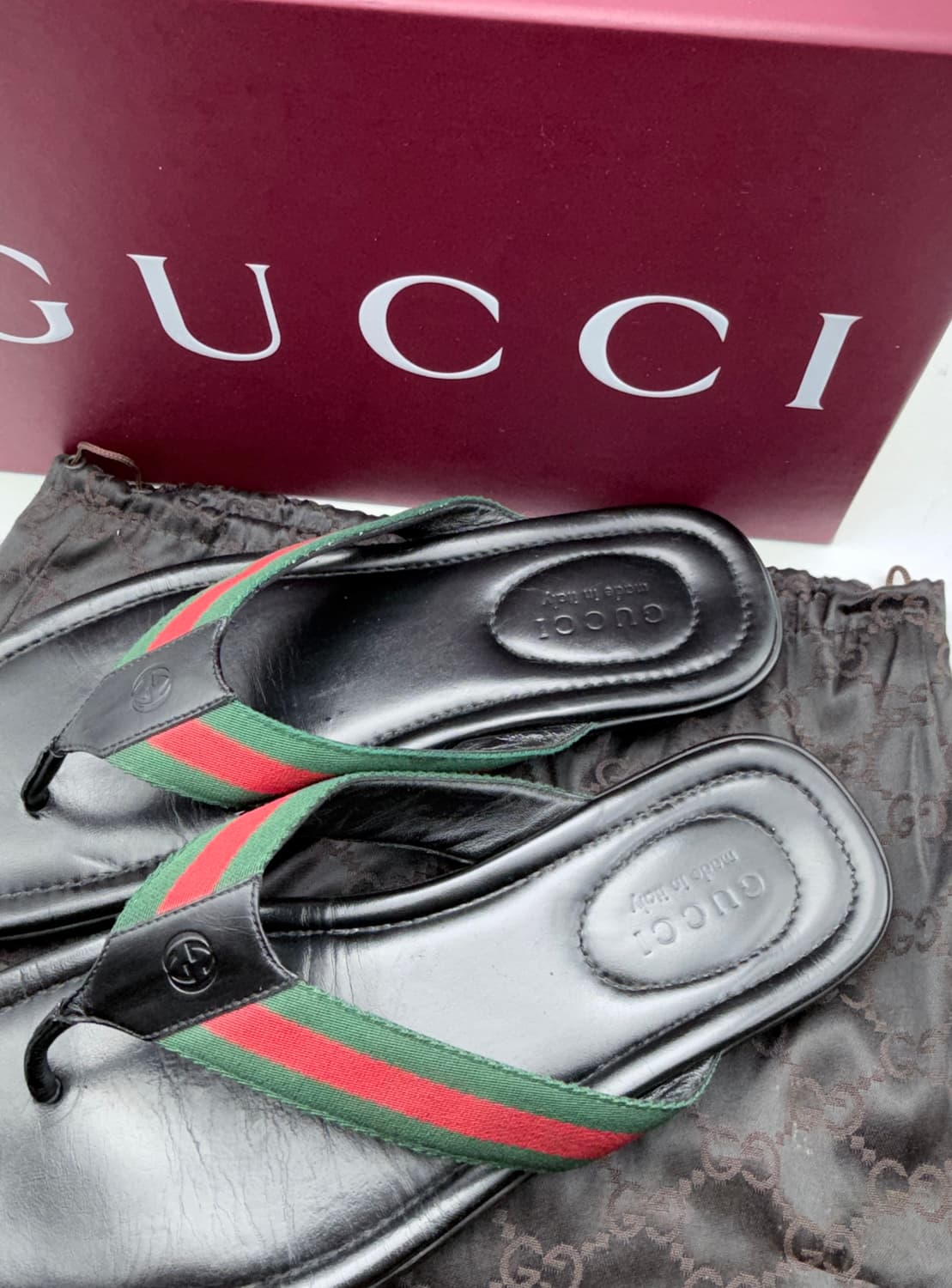 정품)구찌 쪼리  상품이미지3