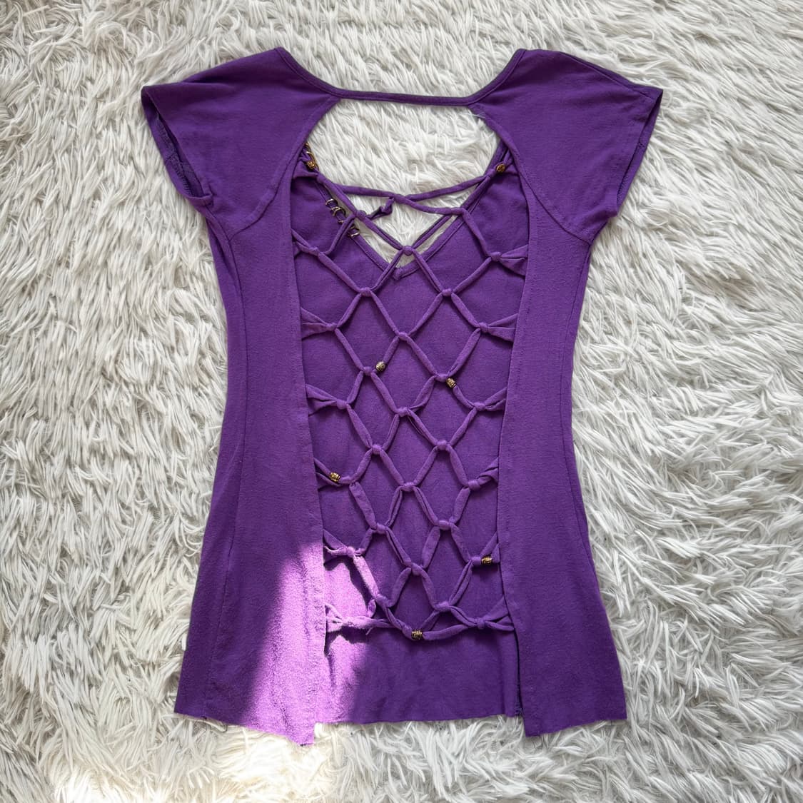 LIP SERVICE 일본빈티지 y2k 나시 여성나시 펑크 XS 35 상품이미지3