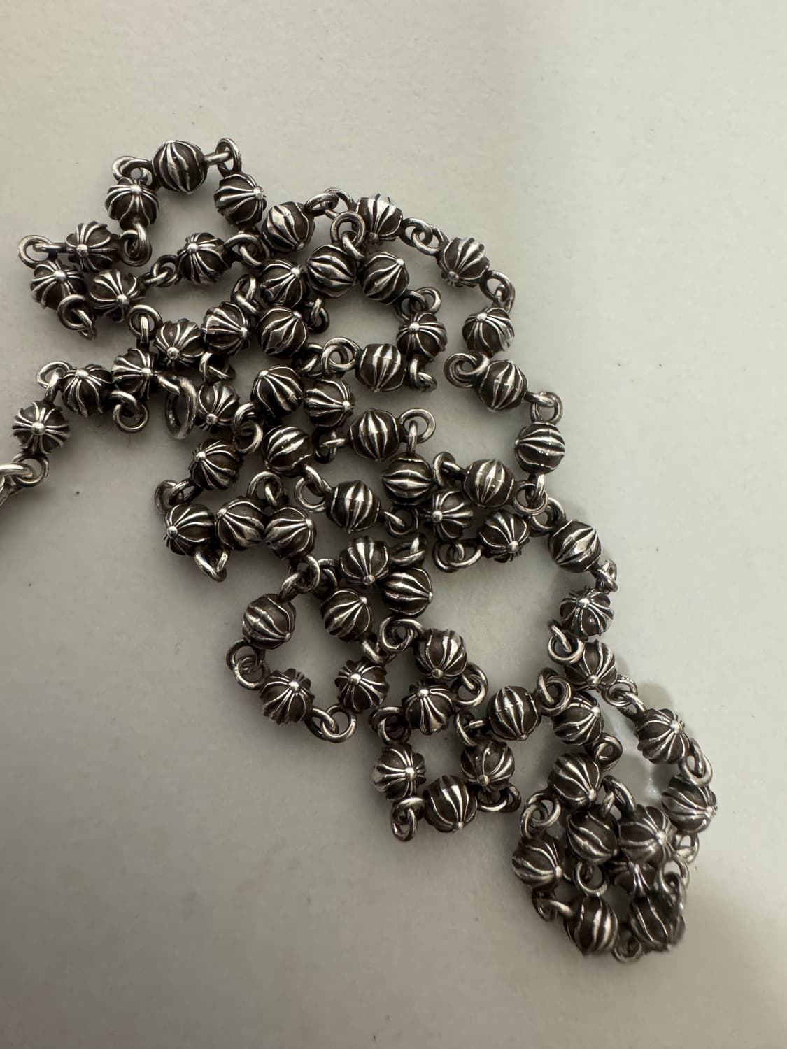 크롬하츠 타이니 비즈체인 20인치 단품 상품이미지1