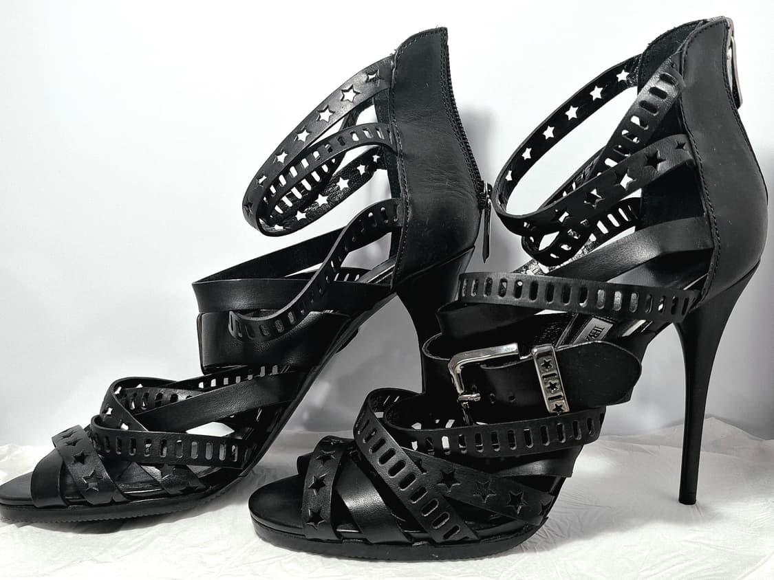 발망 레더 컷 케이지 스타 샌들 상품이미지3