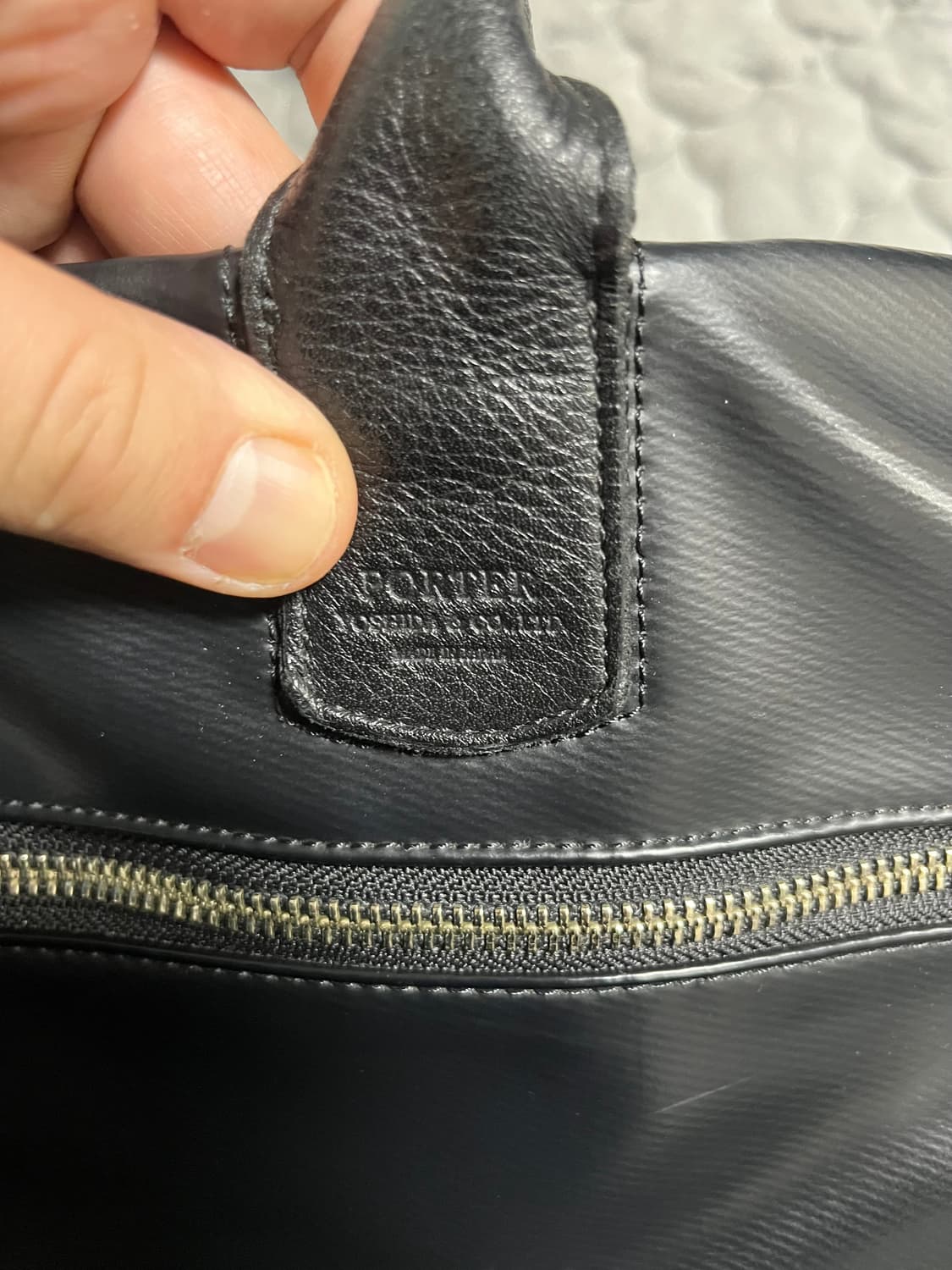 Porter 요시다 포터 트레블백 비즈니스백 블랙 상품이미지6