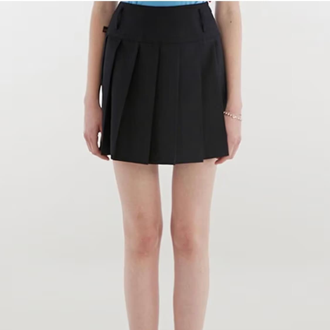 키르시 테니스 스커트 IH 네이비 상품이미지5