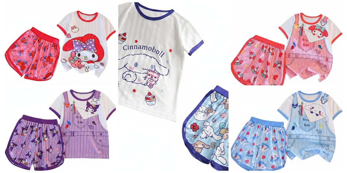 산리오 아동 잠옷세트 새상품 개당가격 상품이미지1