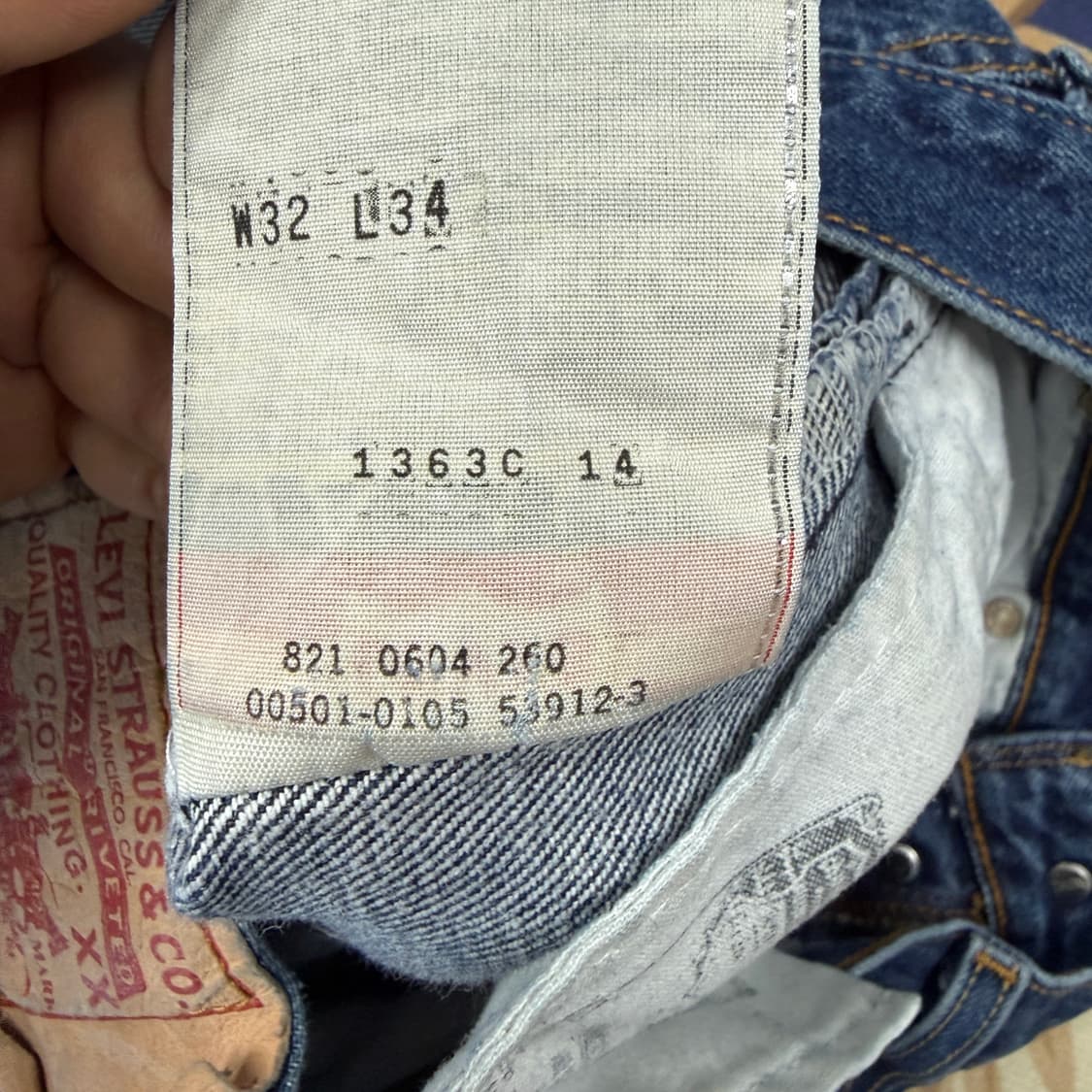 (30)00s리바이스 Levis 501데님팬츠 상품이미지6