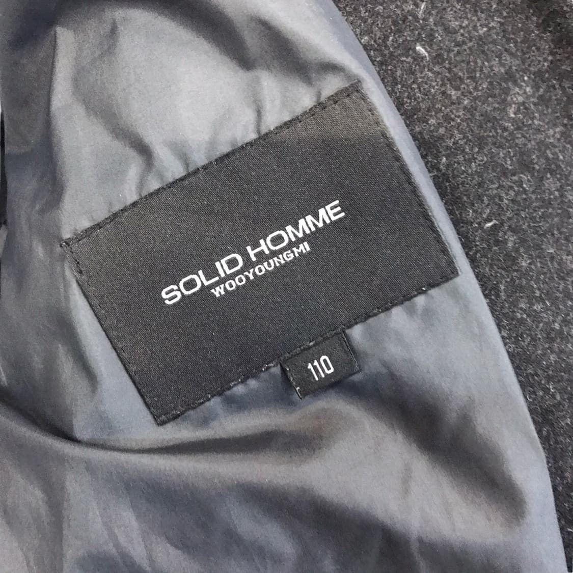 솔리드옴므 레더 패딩 상품이미지5