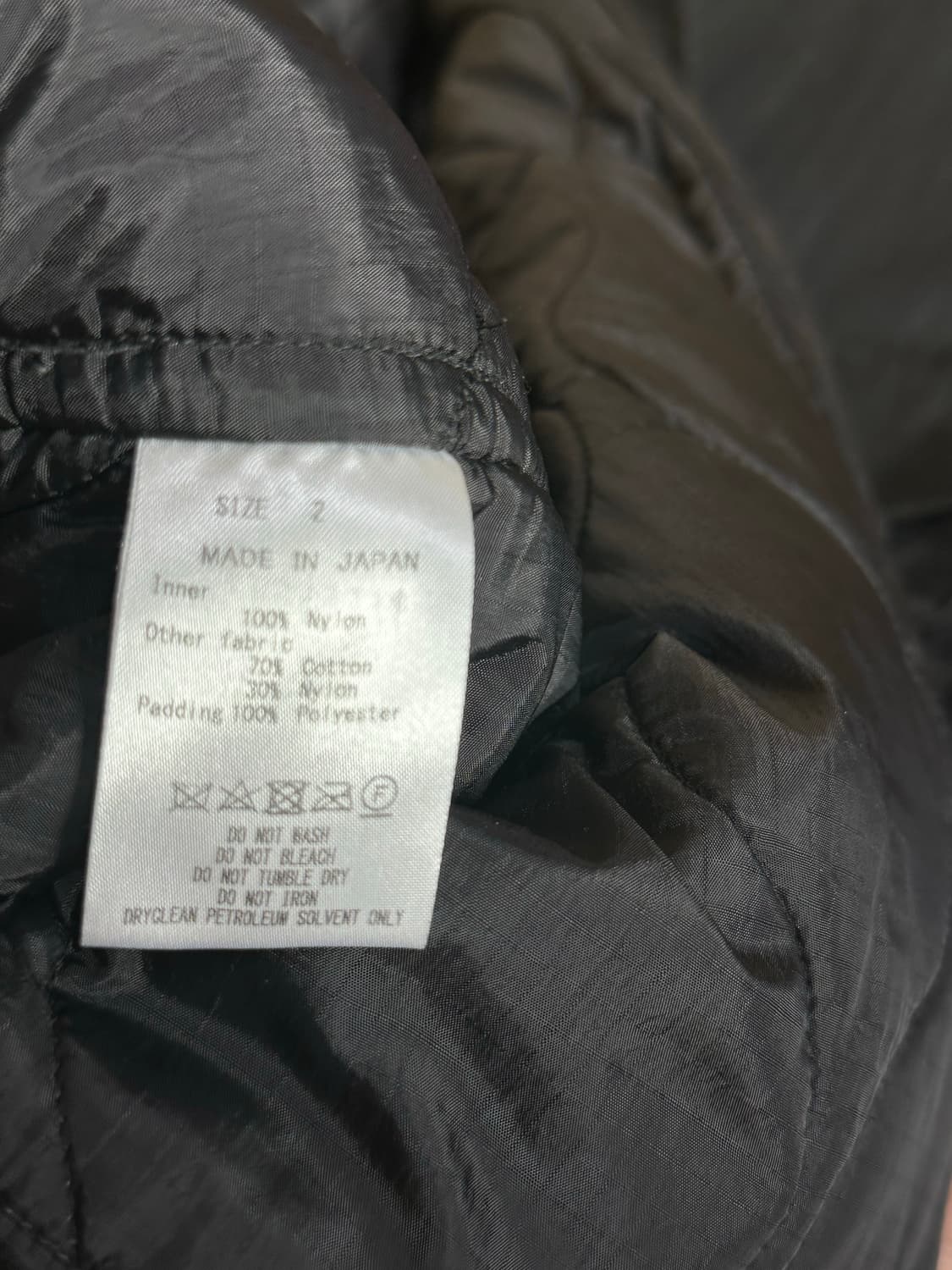 마카웨어 m65 블랙 2사이즈 내피포함 상품이미지5