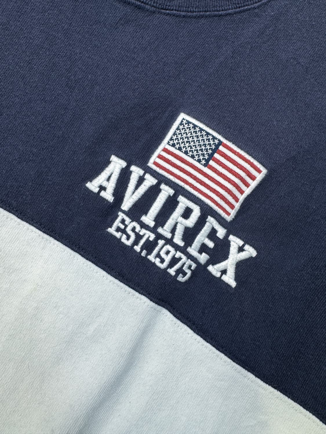 아비렉스 백 스펠 로고 롱슬리브 상품이미지5