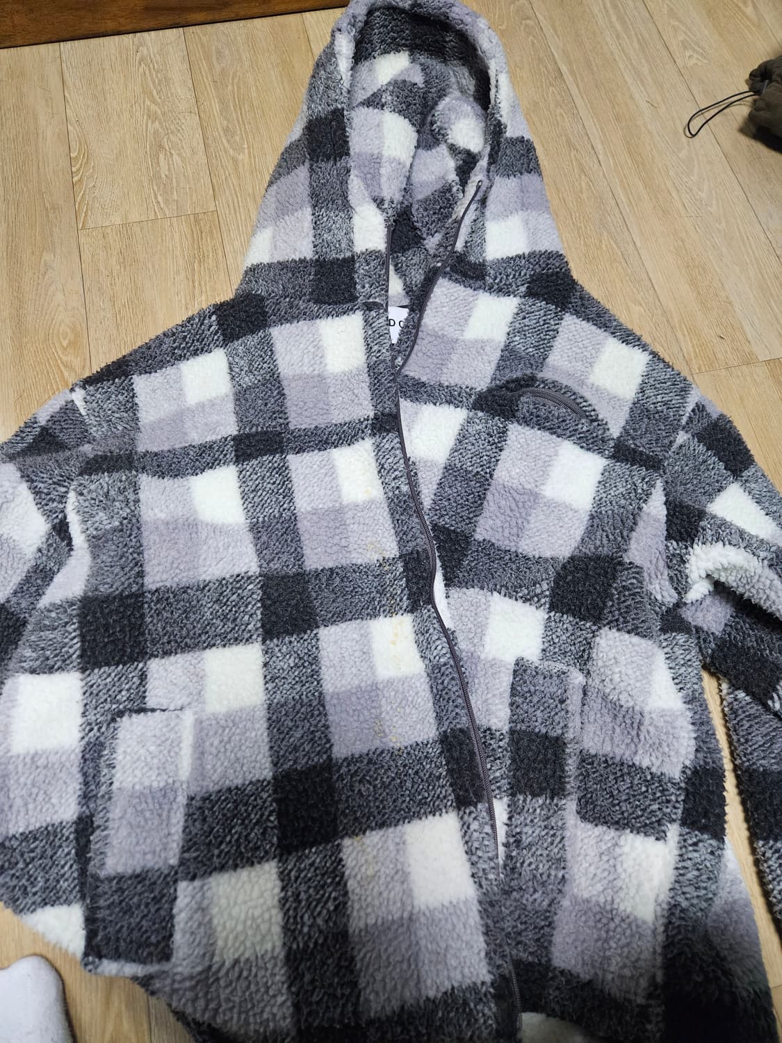 양털 집업 OS사이즈 상품이미지1