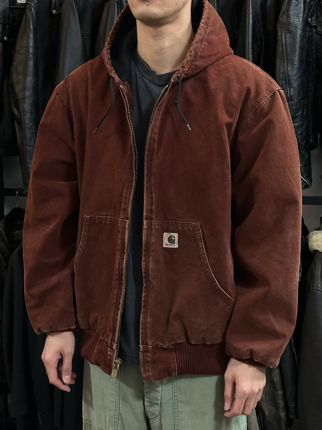 OG 칼하트 J130 액티브 자켓 칼하트 CLY 후드자켓 상품이미지2