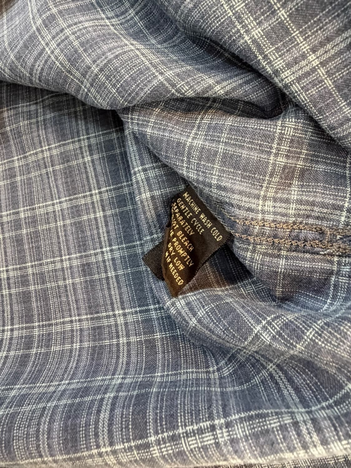 더블알엘 체크 워크 셔츠 상품이미지8