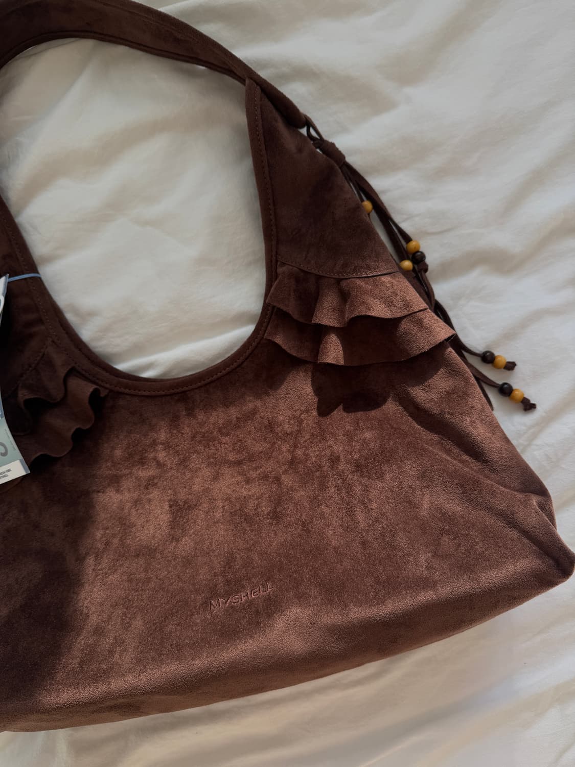 마이쉘 버디 스웨이드 숄더백 상품이미지4