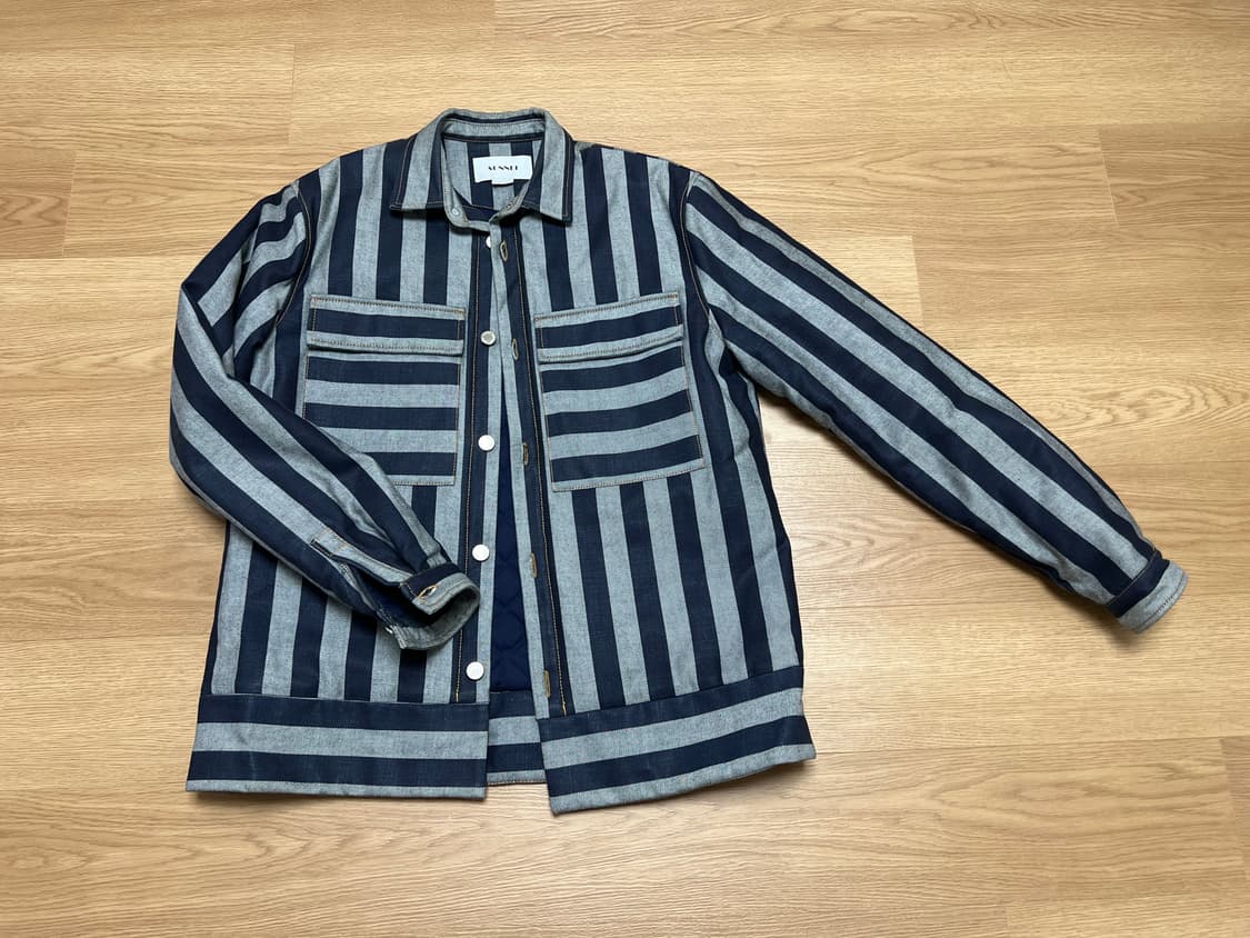 써네이 데님 패디드 자켓 상품이미지1