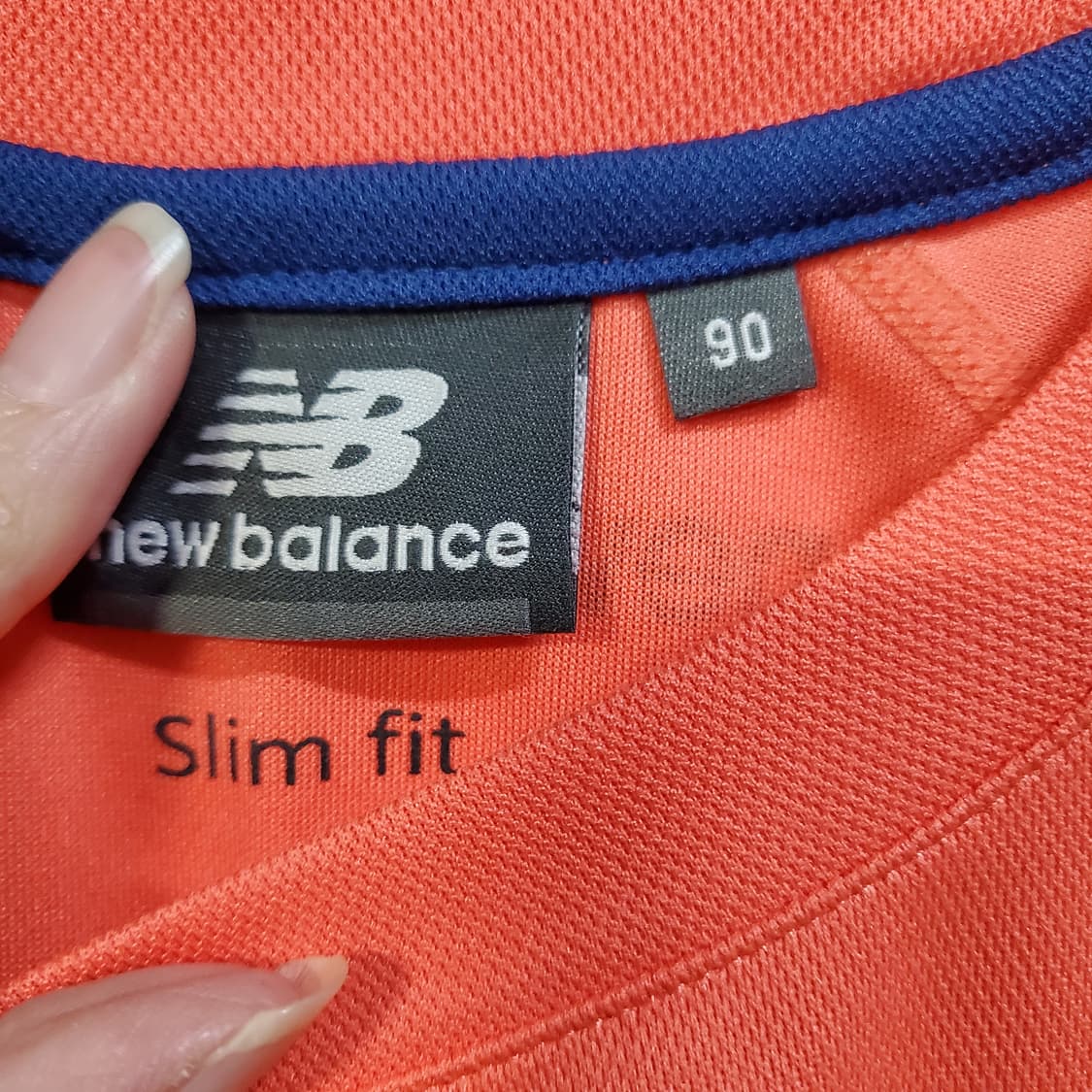 뉴발란스 기능성 슬림핏 라운드 반팔티 9ㅣ 상품이미지3