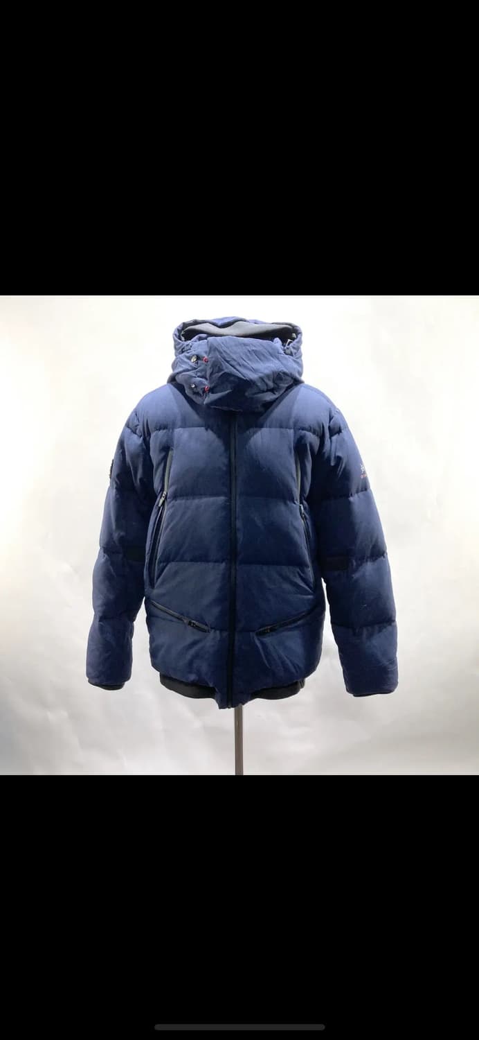 데상트 남성덕다운패딩자켓 네이비 100 상품이미지1