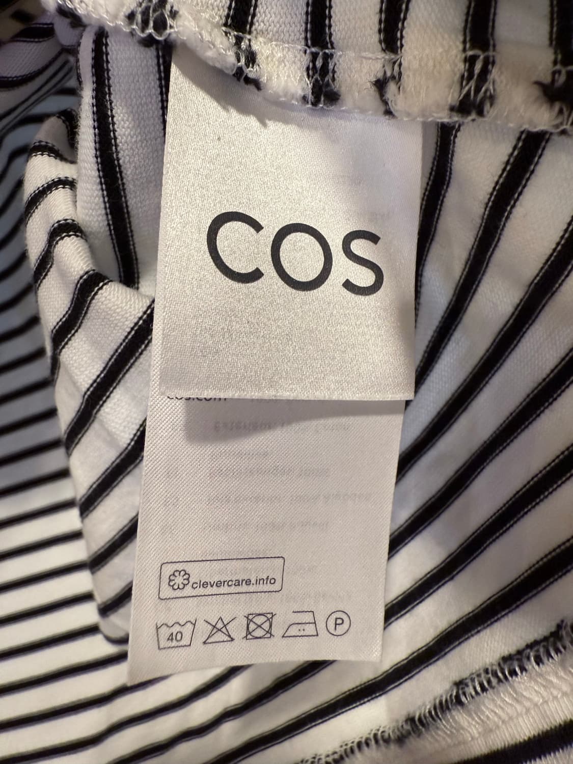 COS 스트라이프 반팔티 상품이미지3