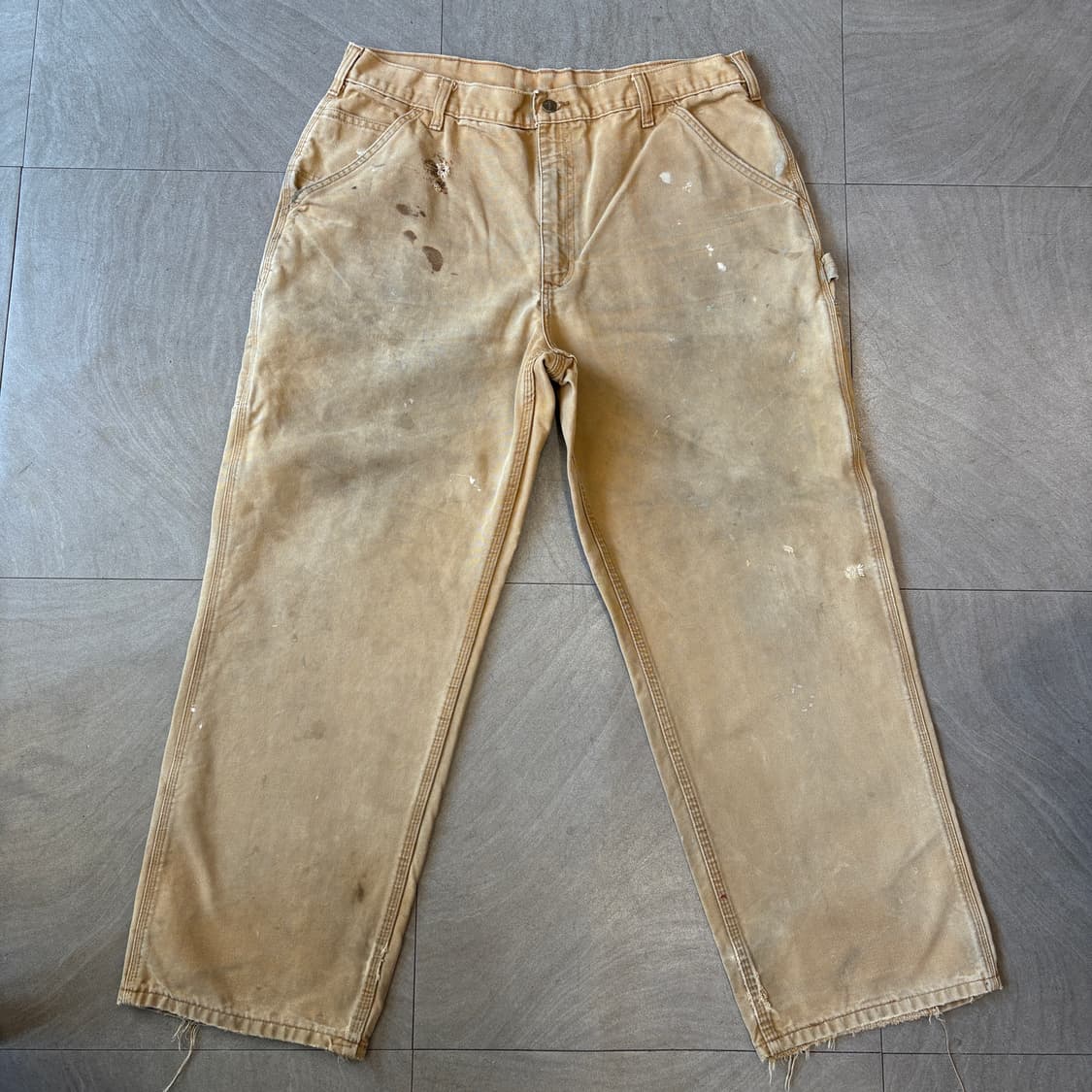 칼하트 정품 오리지널 브라운 카펜터 팬츠 상품이미지5