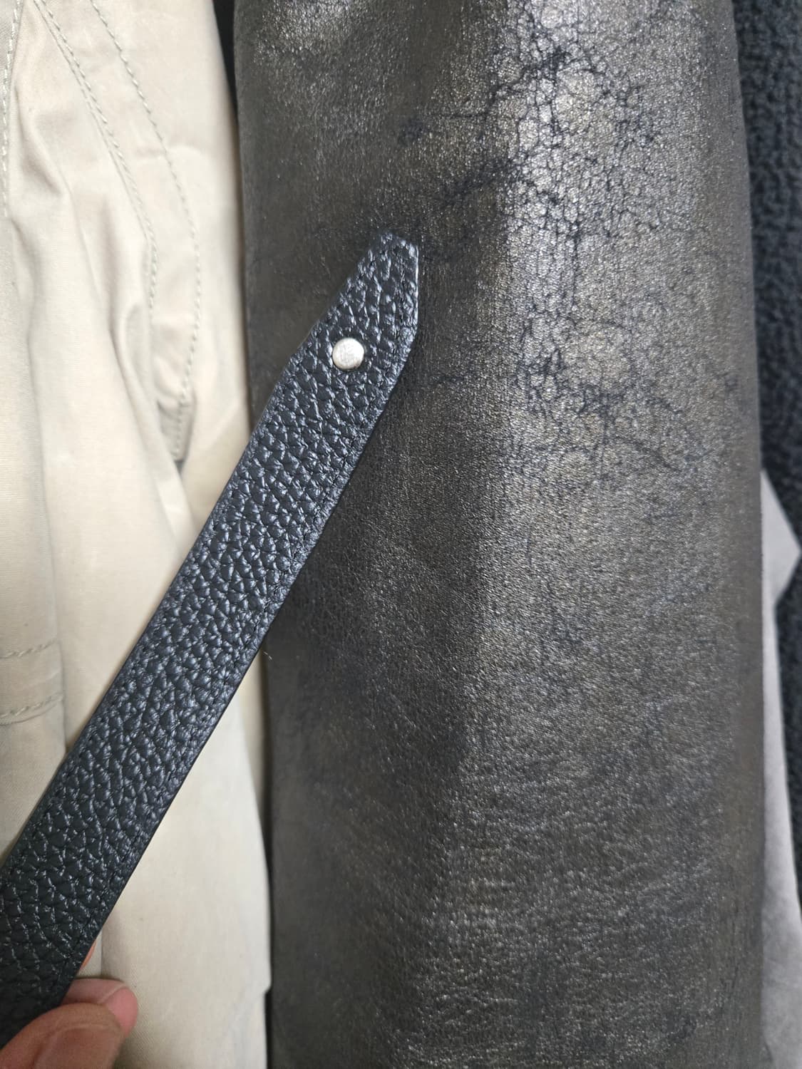 이얼즈어고 롱 레더벨트 상품이미지3