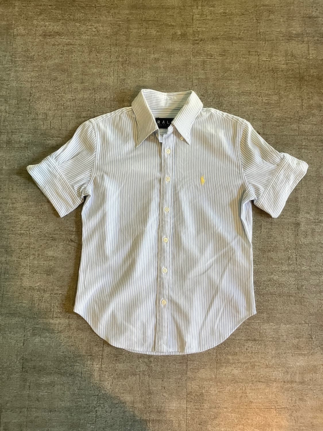 Polo 폴로랄프로렌 핀터깔y2k 올드스쿨아메카지 혁오풍 반팔셔츠 상품이미지1
