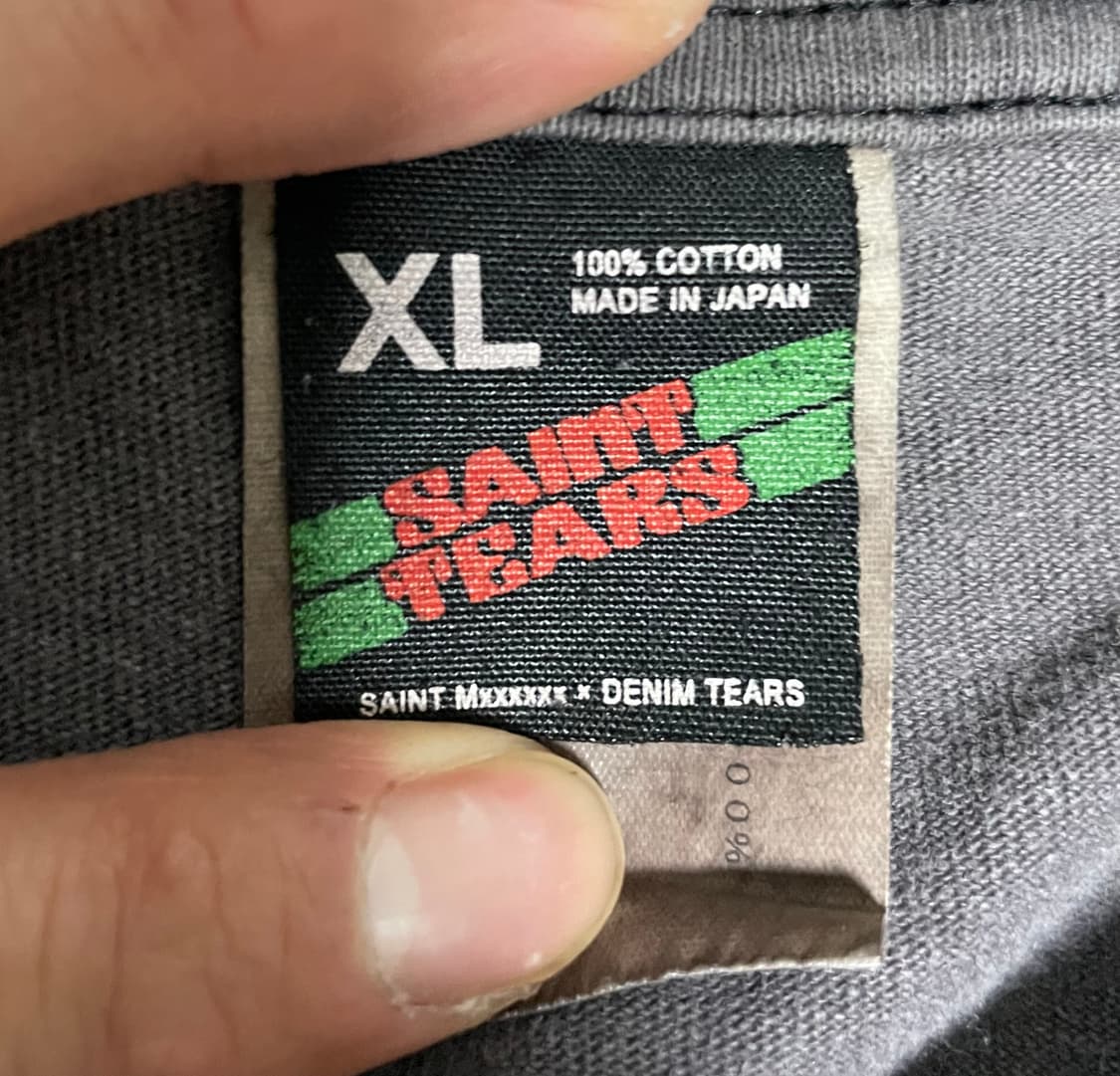 세인트미카엘 데님티어스 티셔츠 XL사이즈 상품이미지2