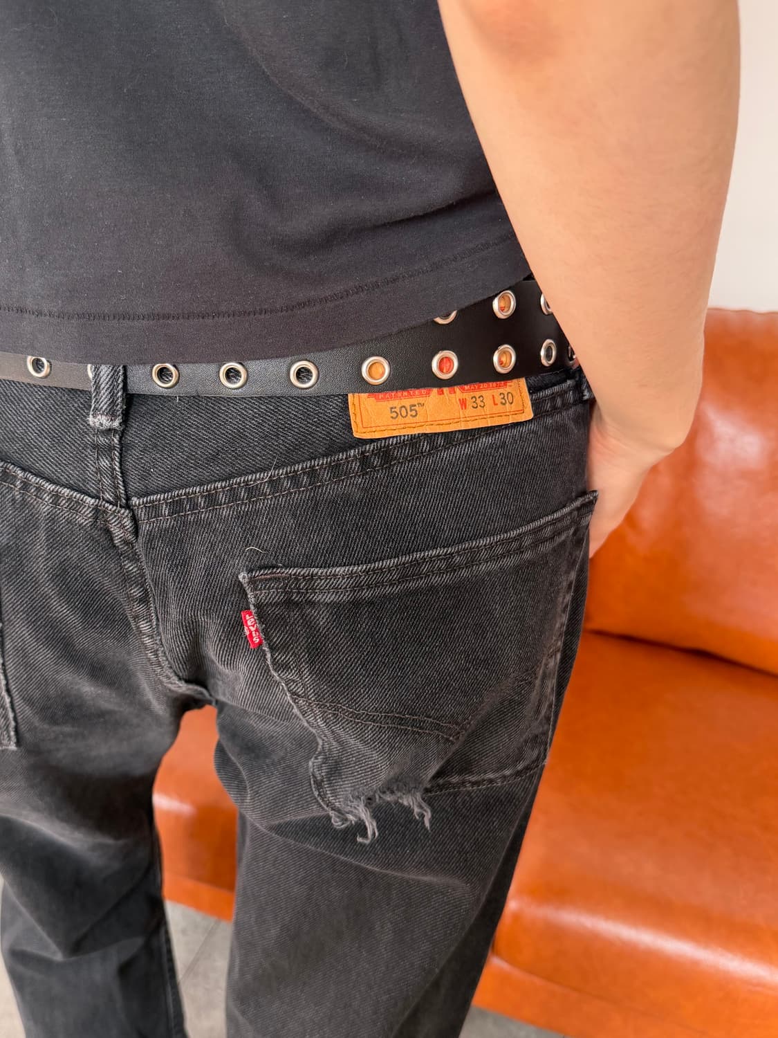 리바이스 505 블랙  상품이미지4
