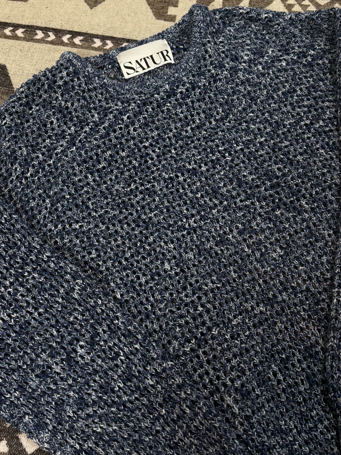 세터 이비자 시티 바캉스 내추럴 니트 네이비 상품이미지8