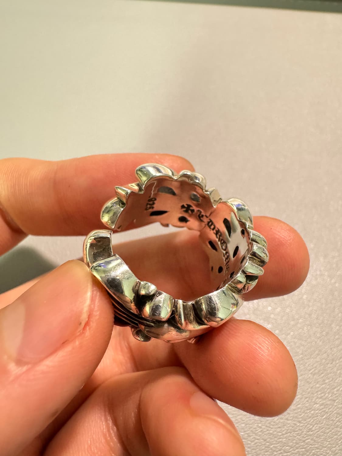 크롬하츠 더블플로랄링 us9 상품이미지5