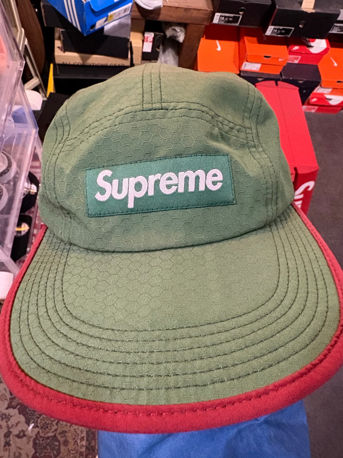 슈프림 립스탑 소퍼트 빌 캠프캡 13fw 상품이미지4