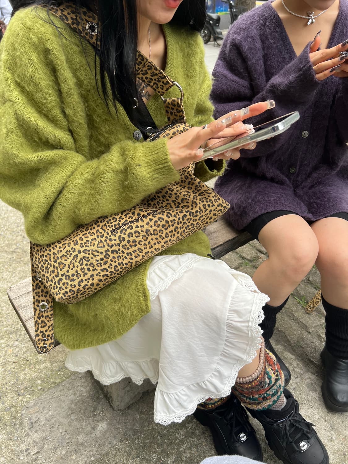 미스테리어스호텔 가디건 올리브 상품이미지1
