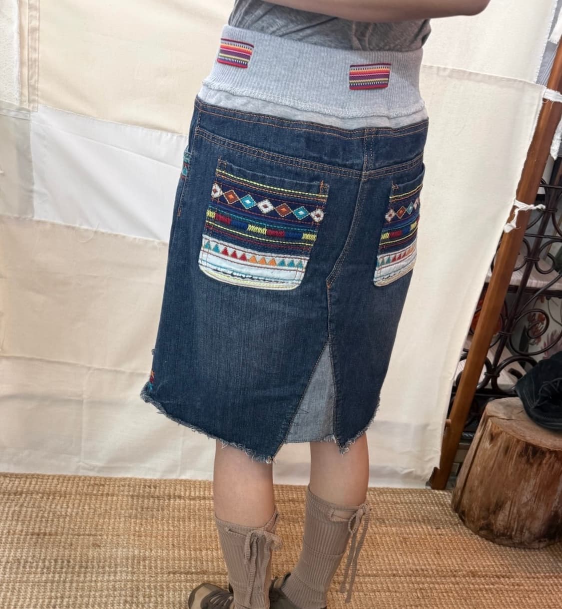 antiballistic denim skirt 상품이미지2