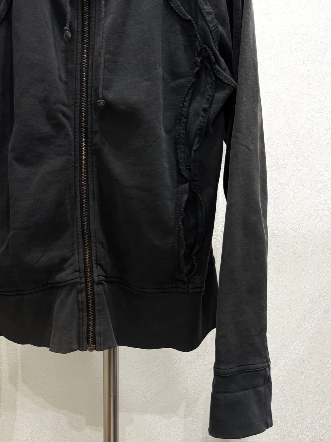 꼼데가르송 셔츠 컷오프 후드 집업 상품이미지2