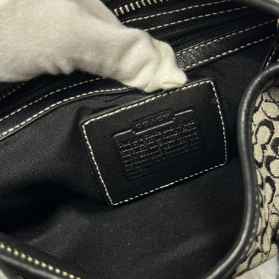 코치 시그니처 빈티지 호보백 상품이미지5