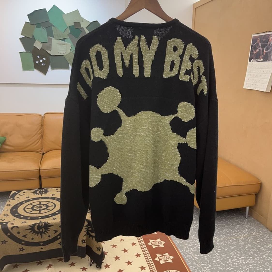 엑스톤즈 셀즈 스트릿 유니크 투웨이 니트 집업 가디건 L C08672 상품이미지4