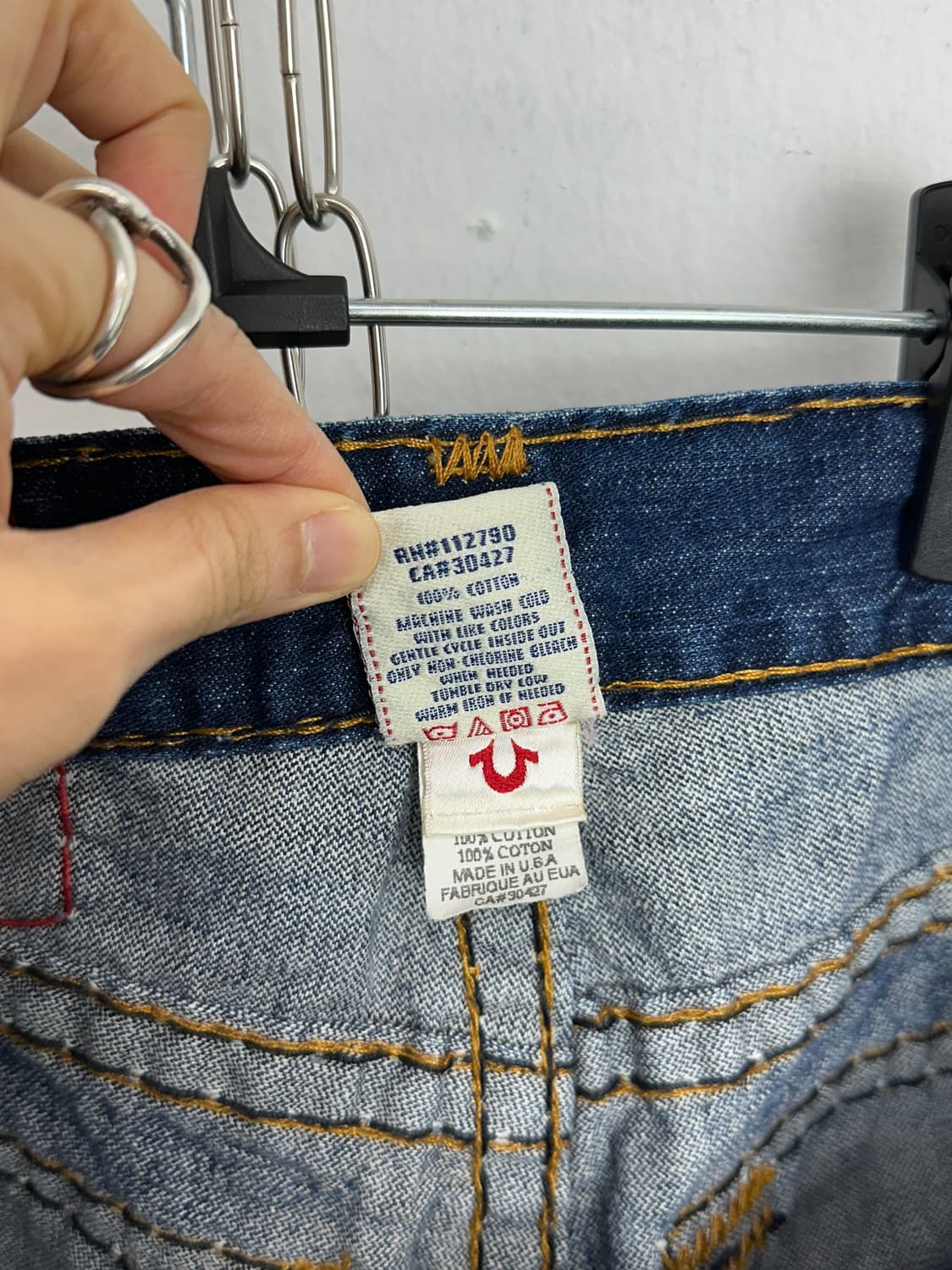 True Religion Billy Super T Wash  Leg Je 상품이미지10