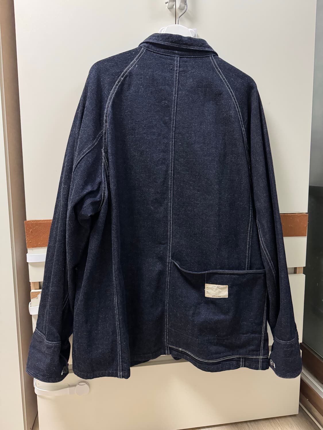 캐피탈 12온즈 데님 캑터스 커버롤 인디고 XXL 상품이미지2