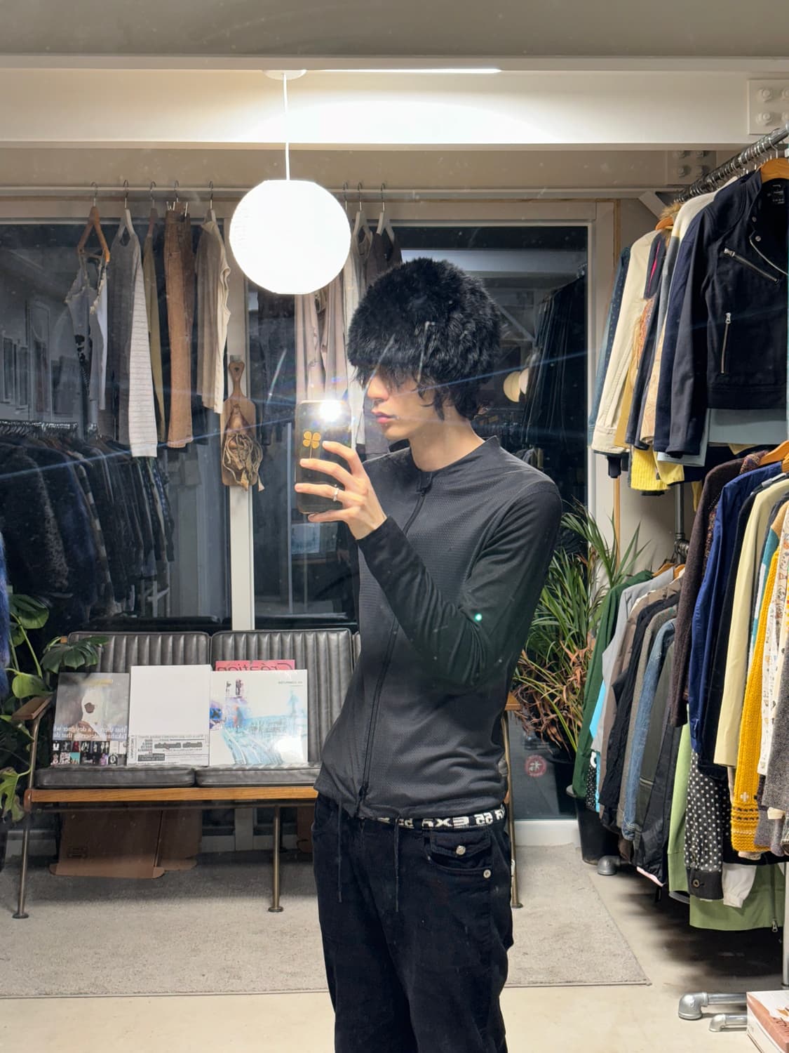 Ca4la 래빗퍼 비니 상품이미지5