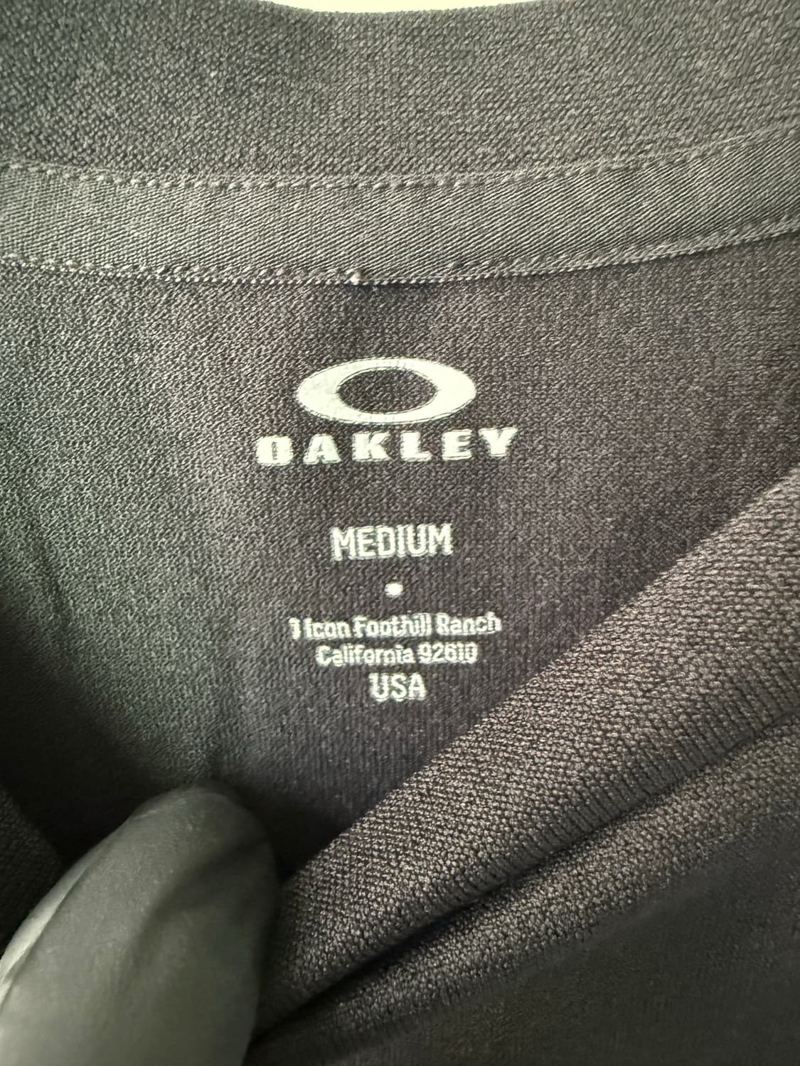 오클리 Oakley로고 블랙 티셔츠 M 상품이미지3