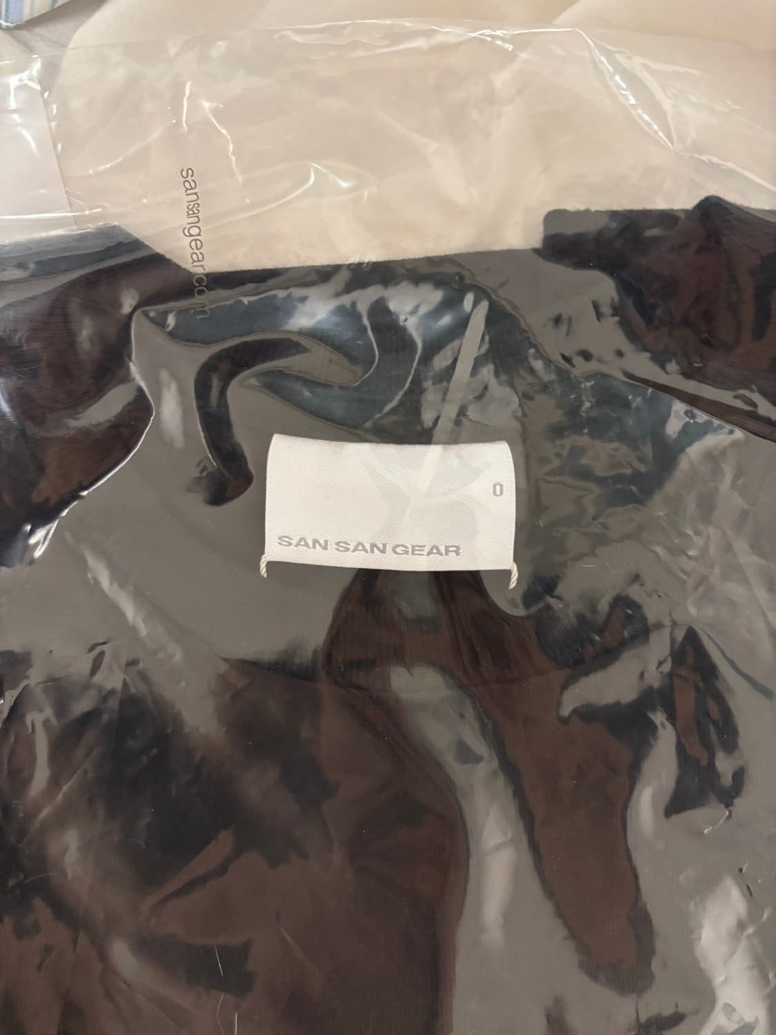 산산기어 로고 블랙 티 0 size 상품이미지3