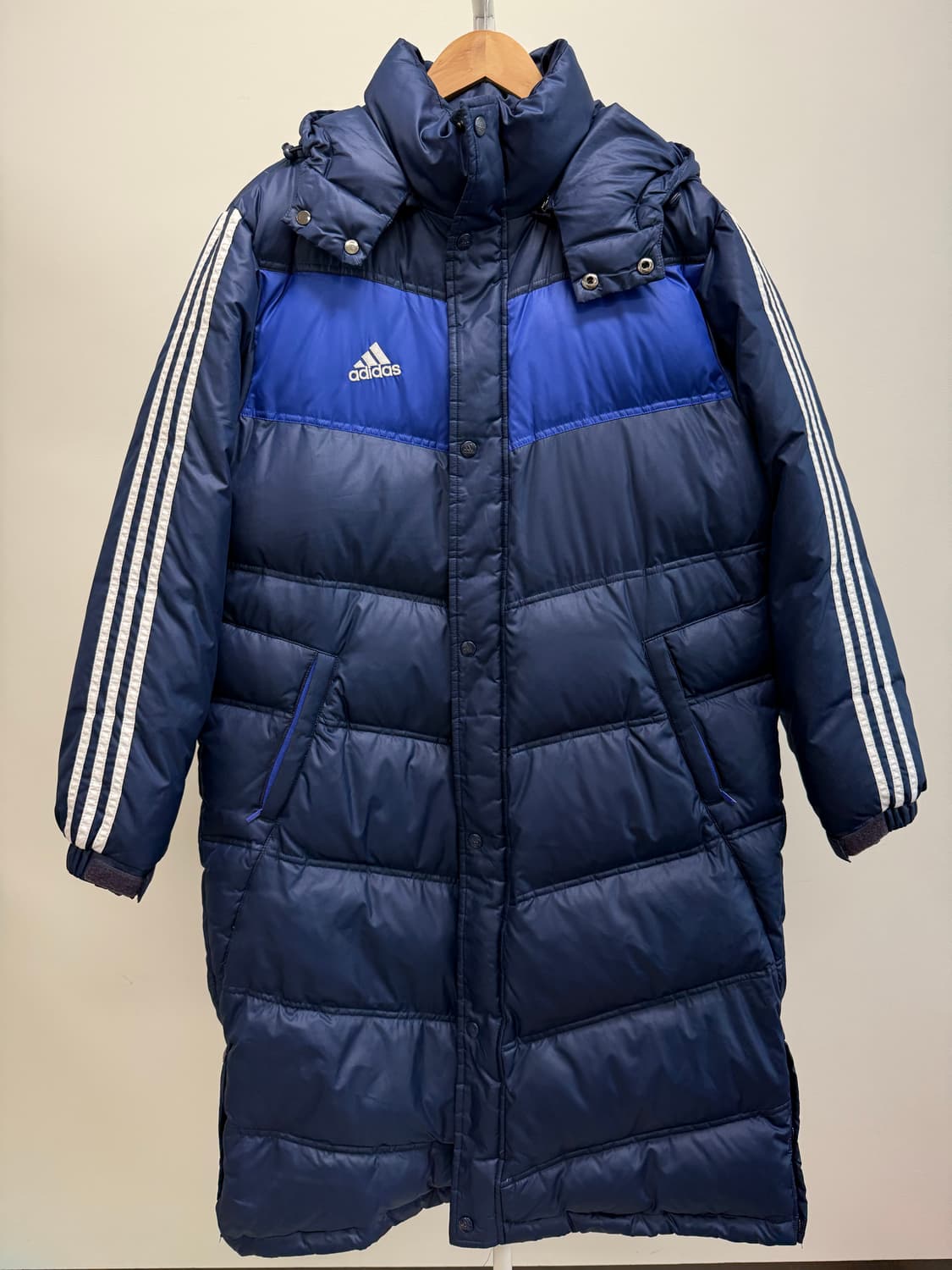 아디다스 삼선 롱 패딩 100 상품이미지1