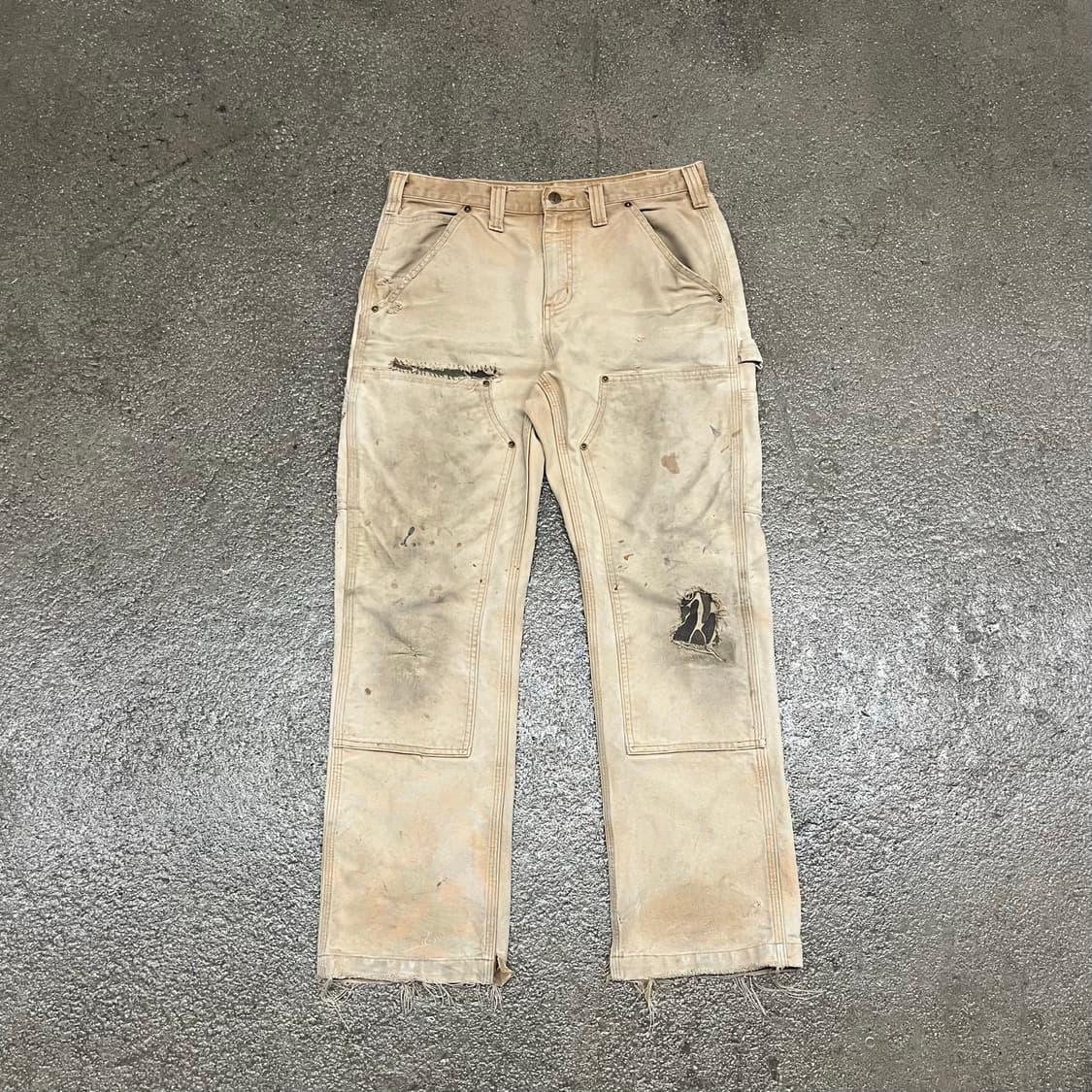 Carhartt 리페어 더블니 팬츠 (33“) 상품이미지1