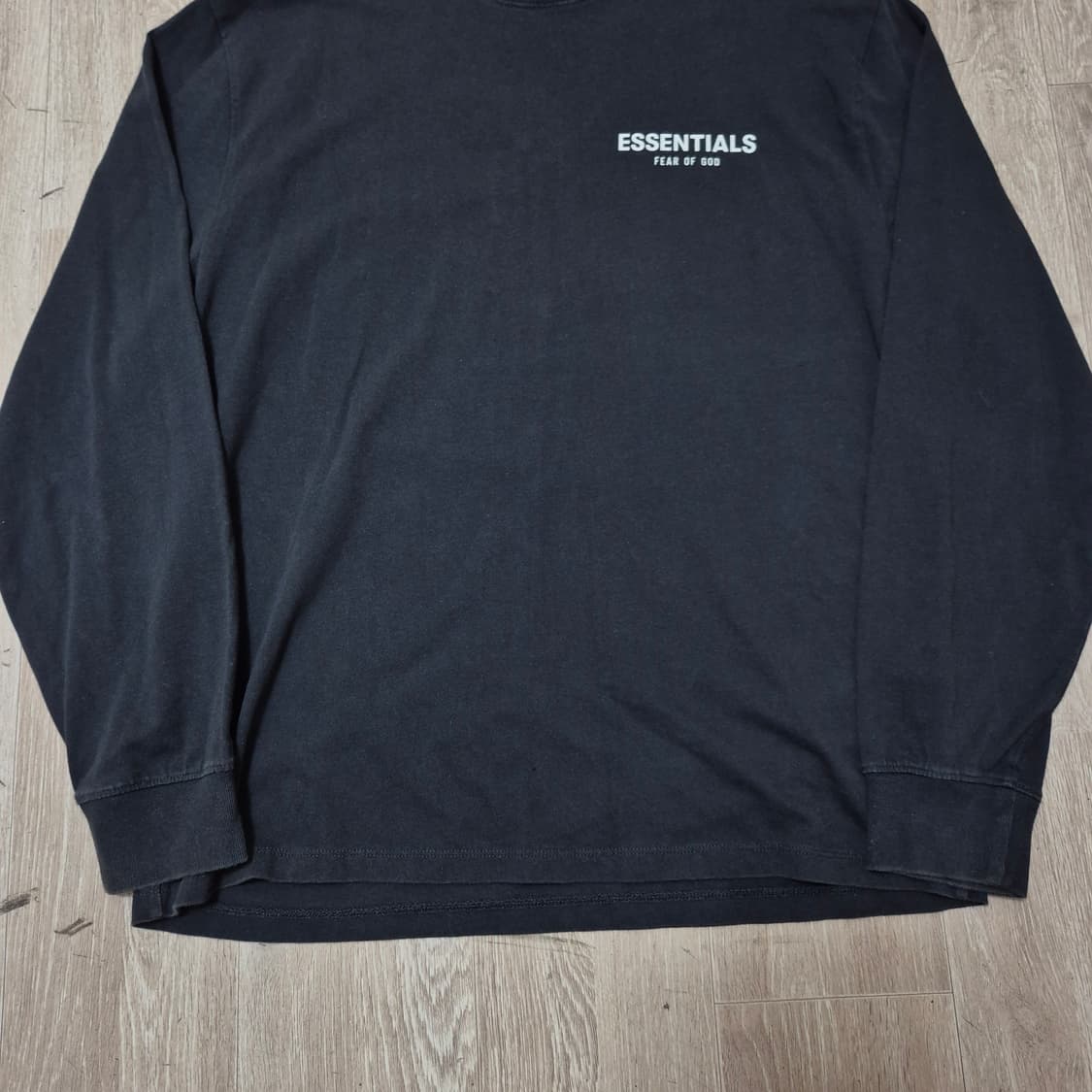 피어오브갓 에센셜 빅프린팅 롱슬리브 긴팔티셔츠 M(95) 상품이미지3