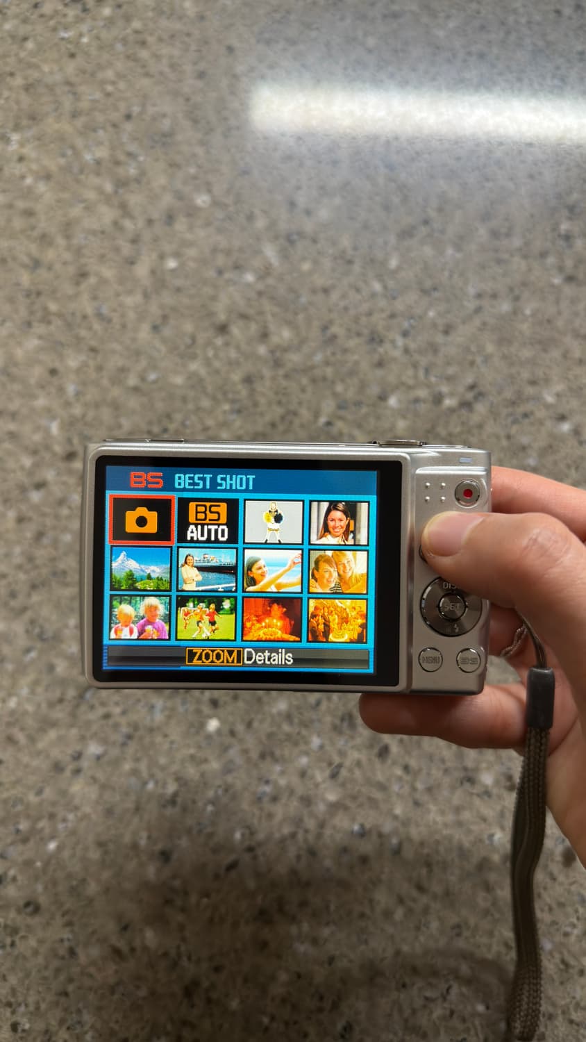 (민트급) 카시오 엑슬림 ex-z400 태연 디카 실버 상품이미지7