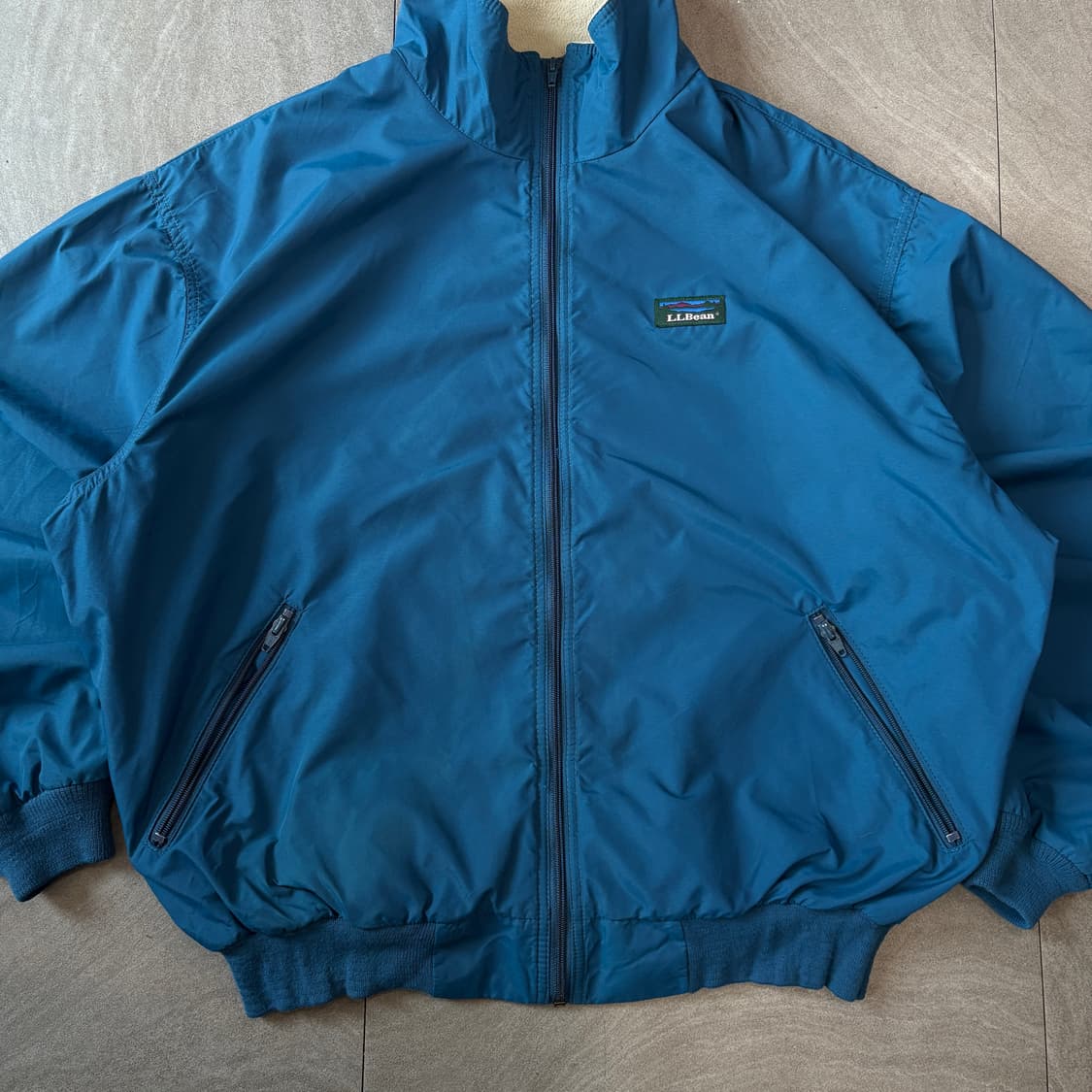 90s L.L.bean 90년대 엘엘빈 쓰리 시즌 블루 웜업 자켓 상품이미지4