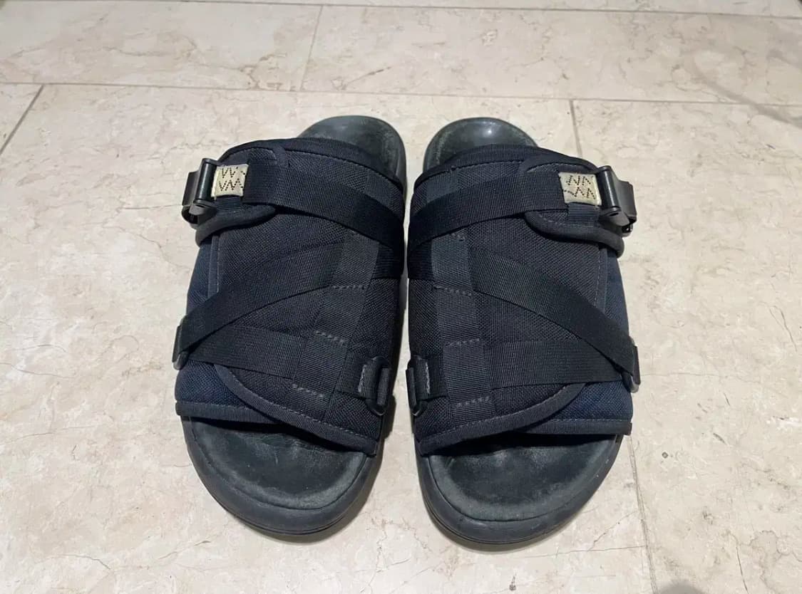 [L] 비즈빔 크리스토 투톤 블랙/네이비 상품이미지1